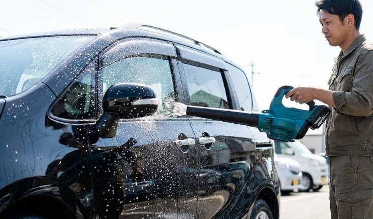 コードレスブロワーの風量や洗車での評価