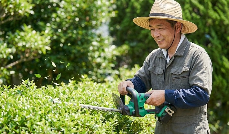 草刈機など園芸機器への応用と評価