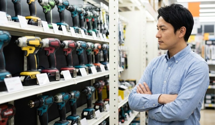インパクトドライバーの打撃オフ機能を正しく選ぶ
