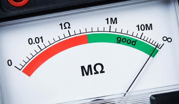絶縁抵抗の基準値と1MΩ以上の正常値
