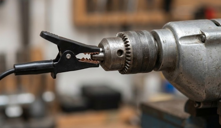 クリップはどこへ？金属ボディのアース接続