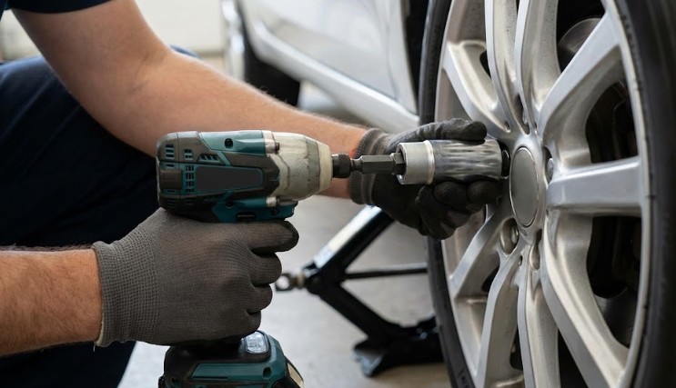 KIMOインパクトドライバーでのタイヤ交換