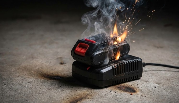 バッテリーの発火リスクと危険性