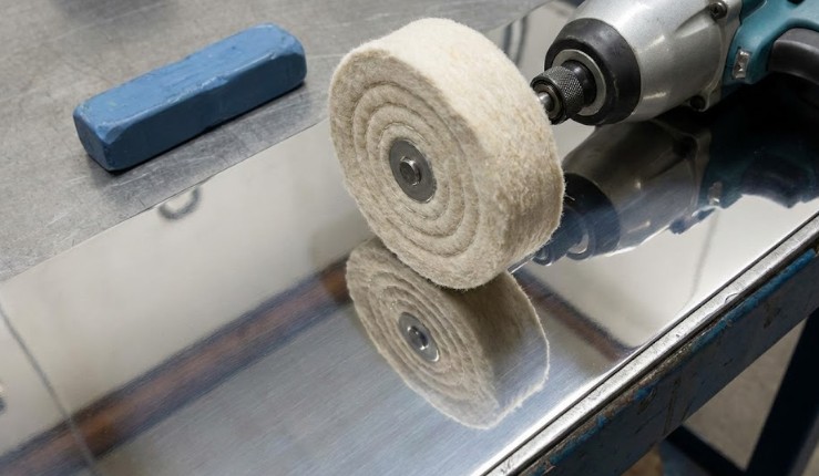 鏡面仕上げに使うフェルトバフの特徴