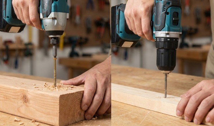 ドリルドライバーとの決定的な違い