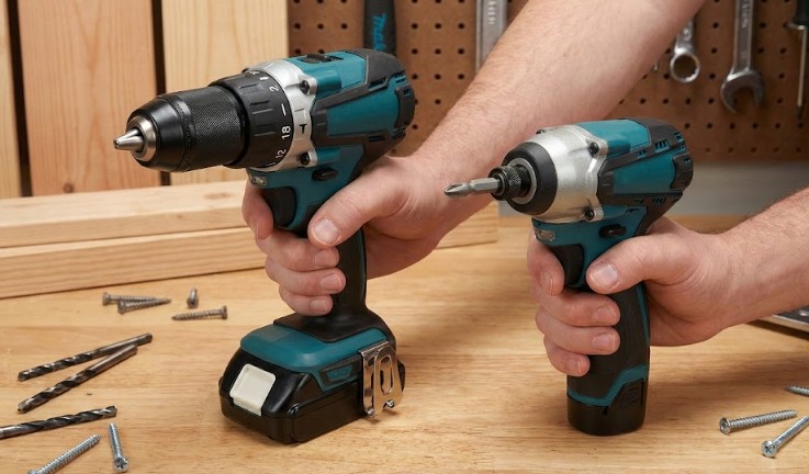 ドリルドライバーとの違いと使い分け