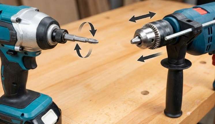 振動ドリルとの決定的な違いと使い分け