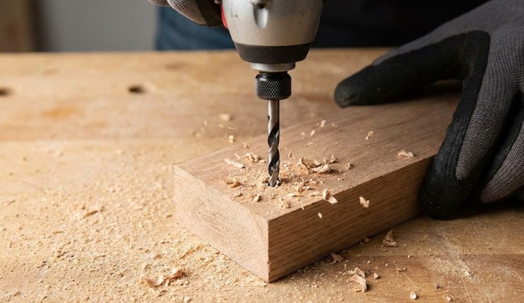 木材の割れを防止する下穴あけの基本