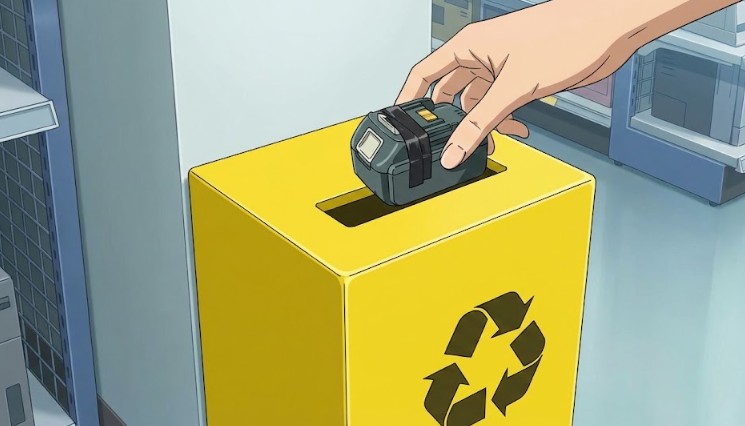 寿命を迎えたバッテリーの正しい処分とリサイクル