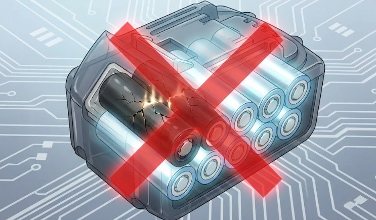 電圧低下やセルバランスの不均衡による動作停止