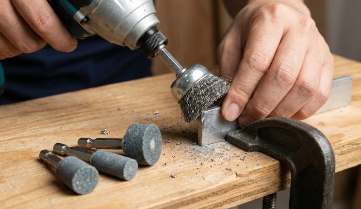 金属のバリ取りにおすすめなダイソーのアタッチメント