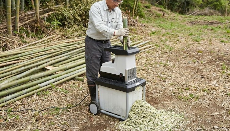 竹粉砕機やガーデンシュレッダーでの処分と活用