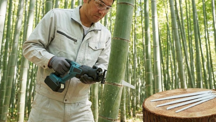 レシプロソーの利便性と竹専用替刃の選び方