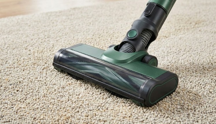 新型の床用ノズルAで改善された絨毯の掃除性能