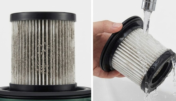 フィルタの目詰まりで吸わない原因と手入れの方法