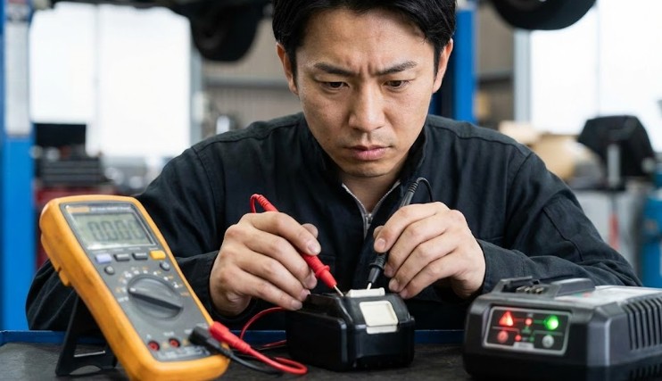 故障を示すサインとテスターを用いた寿命の自己診断