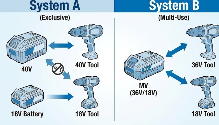 ハイコーキのマルチボルトとの設計思想の差