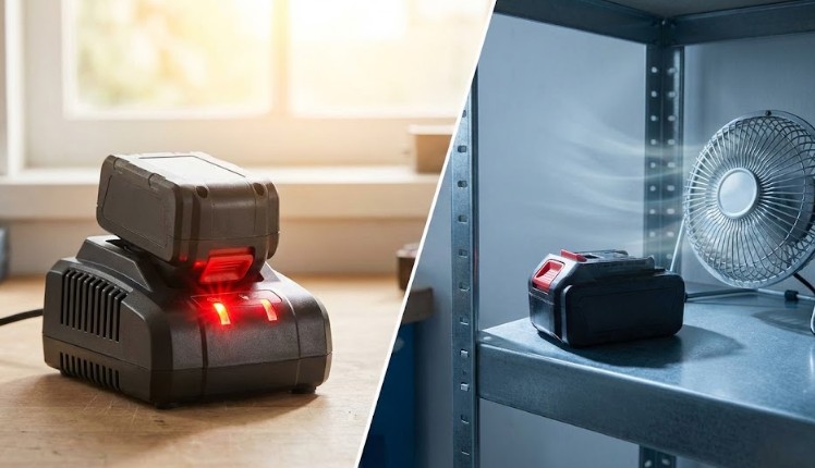 温度異常を解決！赤色点滅時の冷却と待機モードの対処法