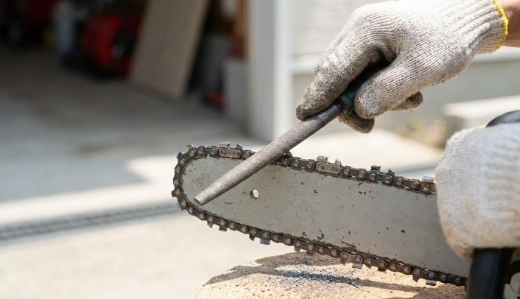 ソーチェーンの目立てなど自分でできる整備範囲