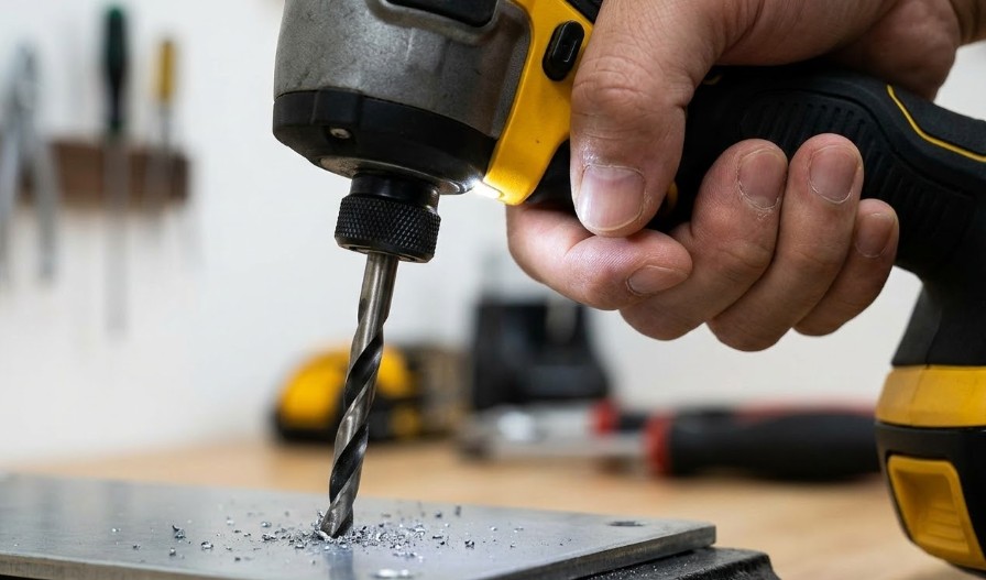 ビットが折れるのを防ぐトリガー操作と穴あけのコツ