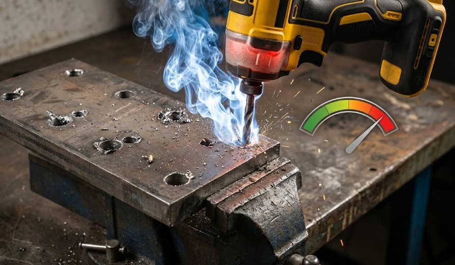 鉄板の厚み限界とインパクトドライバーへの負荷