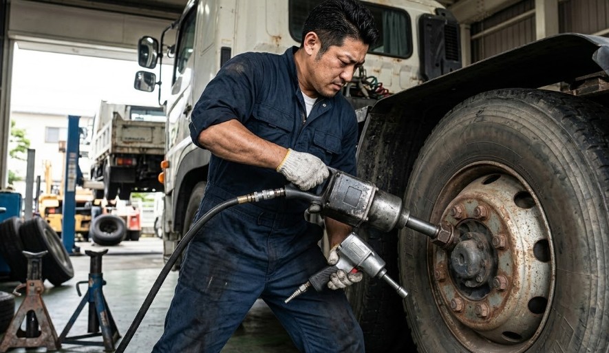 トラック用の大型クラスで比較する重量とパワー