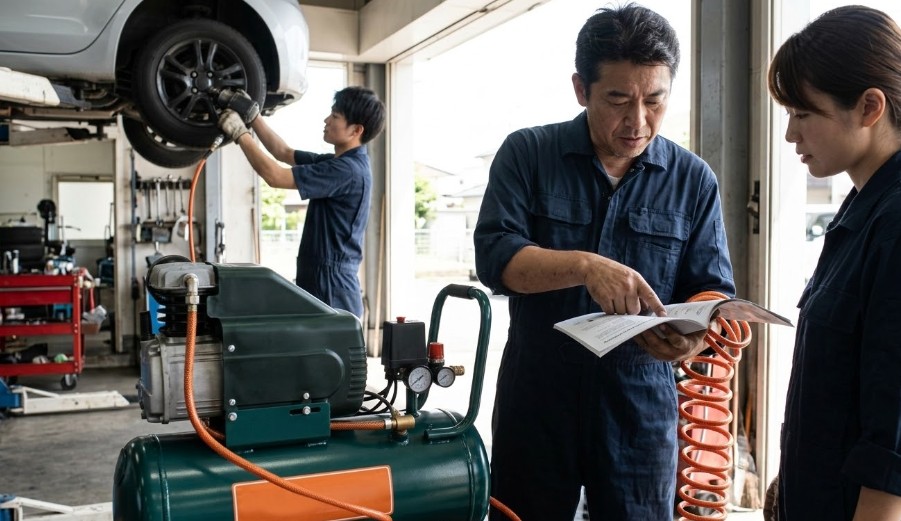 安い製品でも性能を引き出すコンプレッサー選び