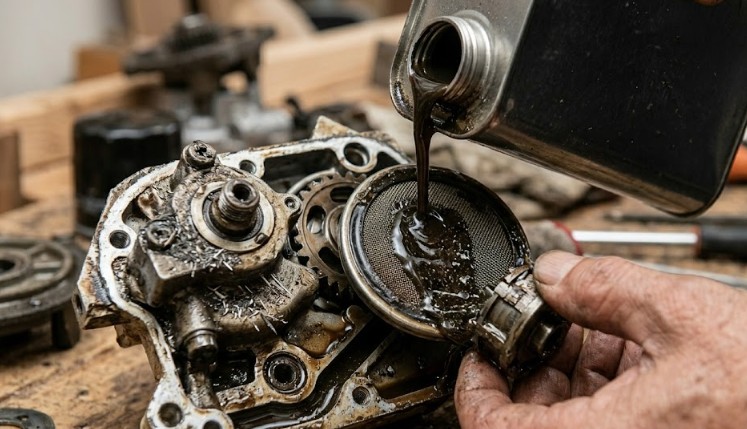 廃油をチェーンソーオイルの代用に使うと寿命が縮む理由