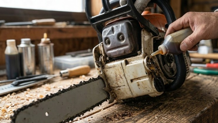 エア抜き作業と新しいオイルの供給を促すコツ