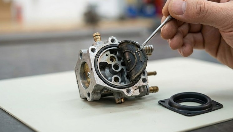 キャブレターの詰まりとダイヤフラムの寿命