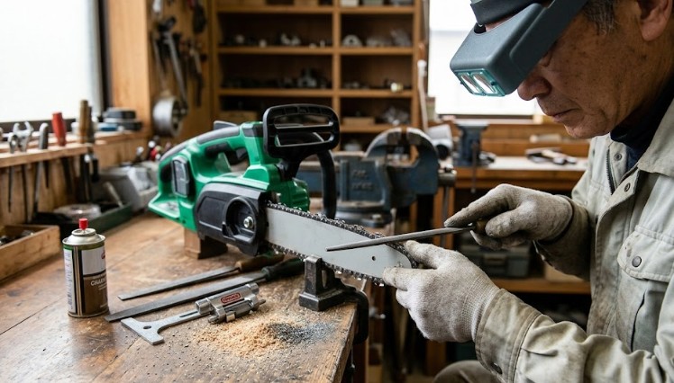 切れ味を保つ目立てのコツとデプス調整