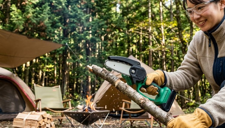 ミニチェーンソーCS1810DDの使い勝手