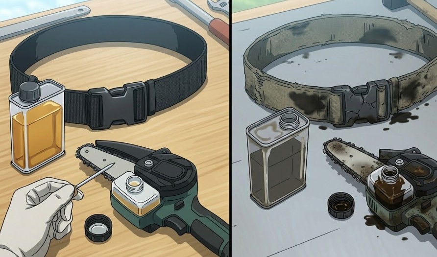 オイル劣化を確認するメンテナンスと独自の廃棄基準