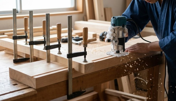 作業の失敗を防ぐための送り方向とクランプの重要性