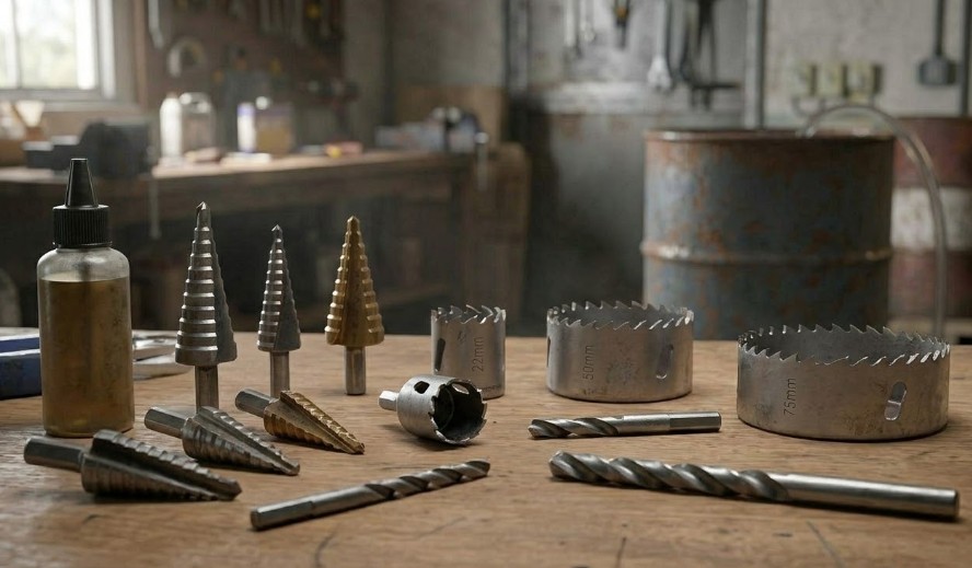 ホールソーやステップドリルなど最適な刃物の選び方