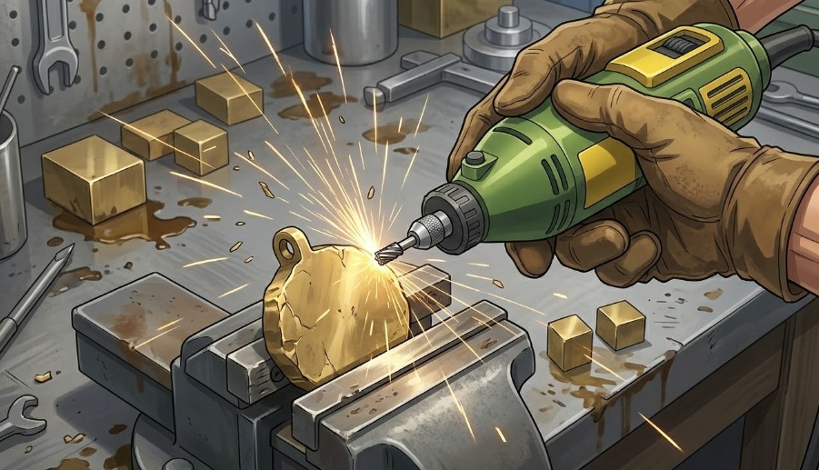 彫金や金属加工で頼れるAC100Vモデルの出力