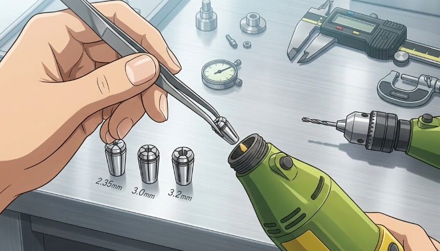 精度を高めるコレットとチャックの互換性について